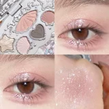 Цветы знают новую палитру теней для век серии Shell Pearl 2025, новый ежедневный легкий макияж, тени для век цвета земли, настоящие женщины