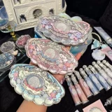 Цветы знают новую палитру теней для век серии Shell Pearl 2025, новый ежедневный легкий макияж, тени для век цвета земли, настоящие женщины