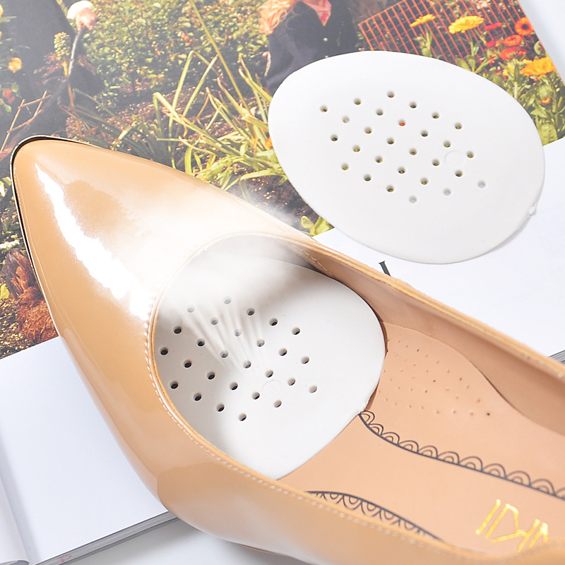 HALF SIZE PAD LATEX FOREFOOT PAD SILICONE HALF SIZE HIGH HEEL INSOLE ANTI-SLIP ANTI-FOOT PAIN HALF FOOT PAD FOREFOOT INSOLE