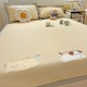 Waffle iced beans cool mat three-piece set strap sheet summer ice silk mat air conditioning soft mat machine washable