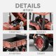 New 1 24 simulated agricultural tractor sound and light return alloy car model decorative ornament for boys and children toys