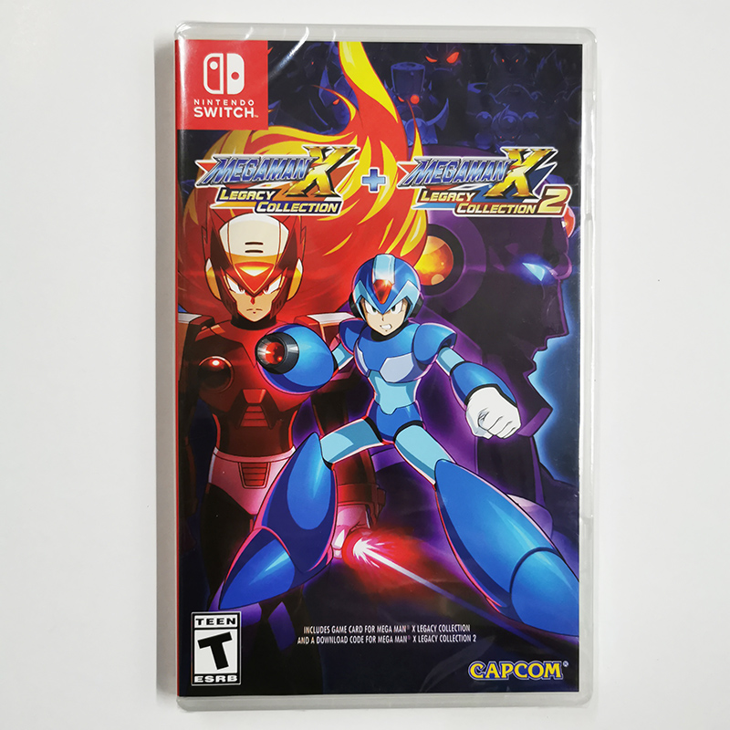 닌텐도 스위치 NS 게임 록맨 레전드 X X2 기념 컬렉션 1+2 중국어 및 영어 스팟