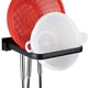 .Kitchen dishes c basin basket storage rack folding u hidden bathroom basin rack bathroom washbasin storage rack wall hanging many