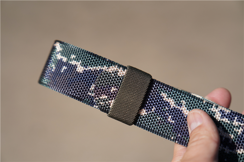 스타 트레이닝 여름 짠 벨트 터프 가이 전술 벨트 자기 금속 버클 강력하고 1초 만에 빠르게 열림