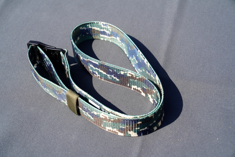 스타 트레이닝 여름 짠 벨트 터프 가이 전술 벨트 자기 금속 버클 강력하고 1초 만에 빠르게 열림