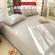 MUJI old coarse cloth bed sheet single piece dormitory single student pure cotton 100 cotton pillowcase three-piece set