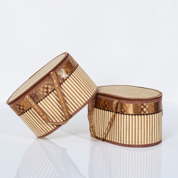 竹篮子10斤鸡蛋篮粽子篮水果葡萄杨梅枇杷篮端午礼盒外包装竹蓝