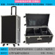 Wheeled trolley box aluminum alloy tool box equipment equipment box display box household hardware storage box multi-function box