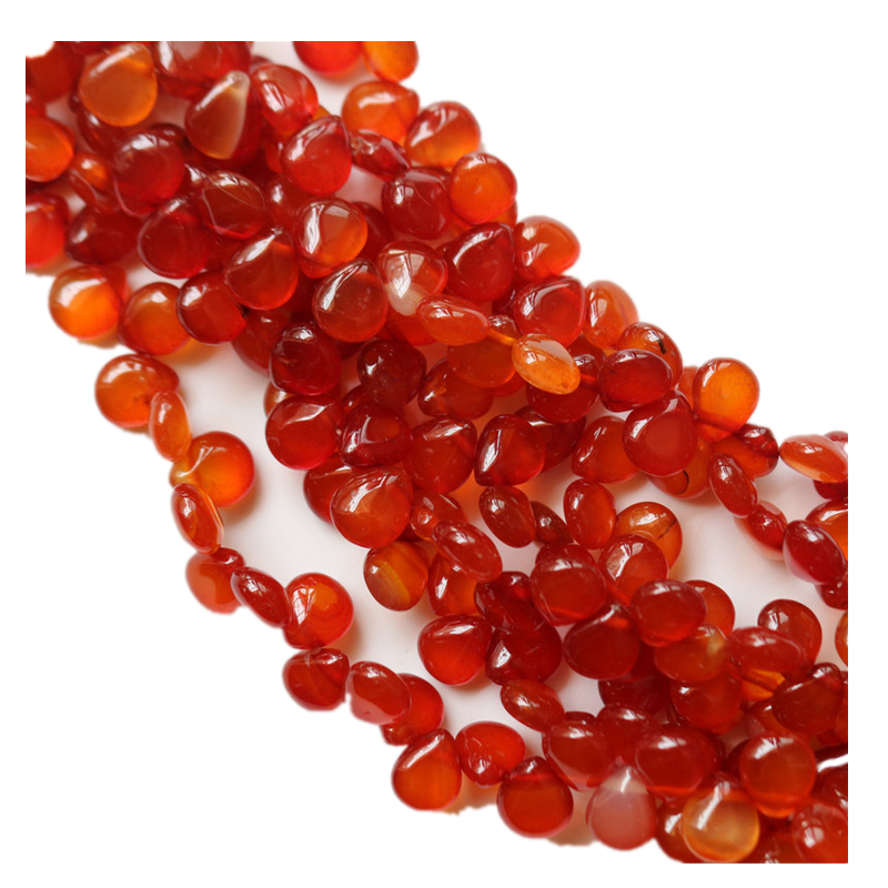 10*12MM NATURAL STONE PETAL CRYSTAL AGATE HORIZONTAL HOLE FLAT WATER DROP DIY ANCIENT STYLE HANFU HAIRPIN JEWELRY ACCESSORIES