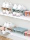Plastic double-layer storage shoe rack double-layer shoe bracket cabinet integrated shoe bracket organize shoe slipper storage rack