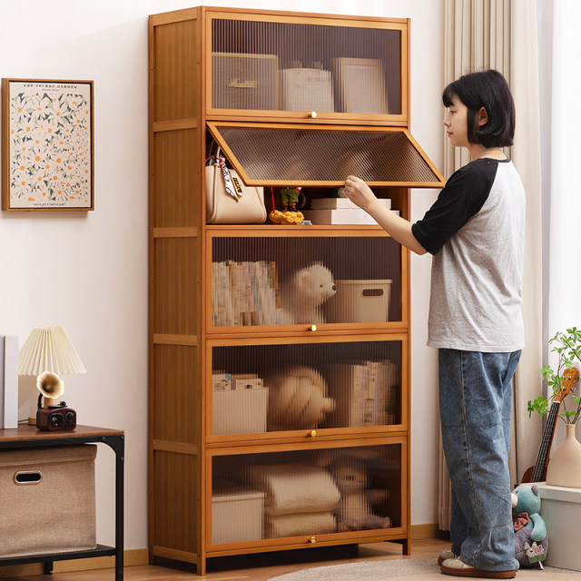 Storage cabinet storage household snacks living room miscellaneous storage doll display room simple decoration multi-story bedroom