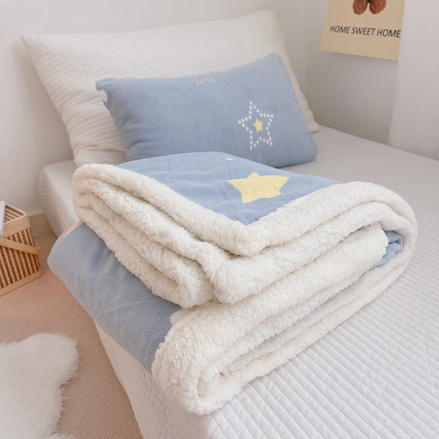 Blankets in winter thick sofa nap blankets bed coral velvet blankets sheets spring and autumn flannel blankets office