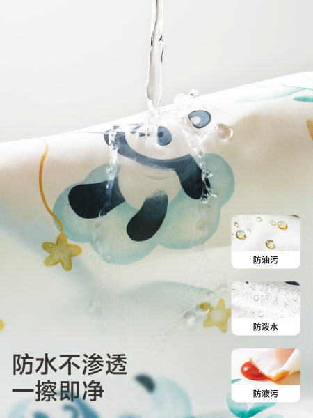 欧孕一体式餐椅罩衣宝宝吃饭围兜婴儿辅食饭兜防水防脏儿童围裙 — 2