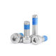 304 stainless steel hexagonal screws, anti-loosening dispensing screws, shock-proof glue coating screws, MM2M3M4M5M6M8
