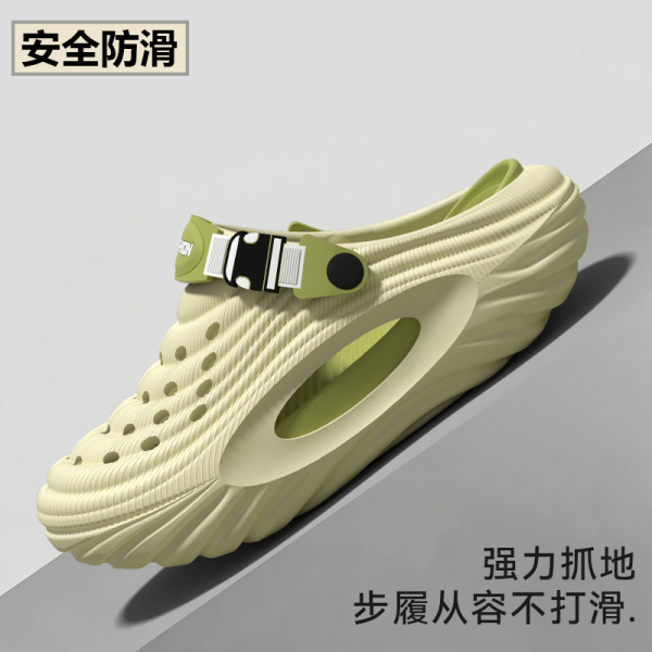 儿童洞洞鞋男童2026新款夏季青少年沙滩防滑中大童凉拖鞋男孩外穿 — 5
