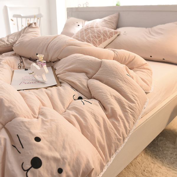 被子加厚冬被被芯秋冬学生儿童宿舍单人太空棉被春秋季空调被双人