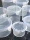 Sealed jar round plastic transparent food grade PP thickened rectangular fresh-keeping box mixed grain storage box nuts