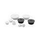 Cable M-type waterproof seal plug head button box hole plug head M12/M16/M18/M20*1.5 plastic stuffed cover