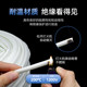 包邮硅树脂玻璃纤维管1-25mm自熄管玻纤管黑色白色 200度高温套管