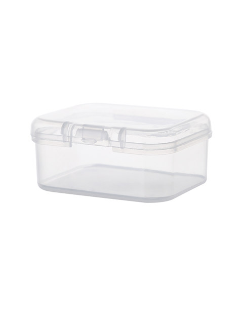 Storage box transparent plastic with lid box multi-functional debris portable mini box small parts screw storage