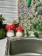 Mushroom knife and chopsticks storage rack high-end ceramic chopsticks chopstick cage makeup brush storage box