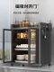 Cupboard kitchen storage rack multi-layer household countertop tableware dustproof storage box multi-functional plate chopsticks bowl drain rack