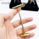 1 12 Doll House DOLLHOUSE mini model scene with copper gold plating microphone adjustable