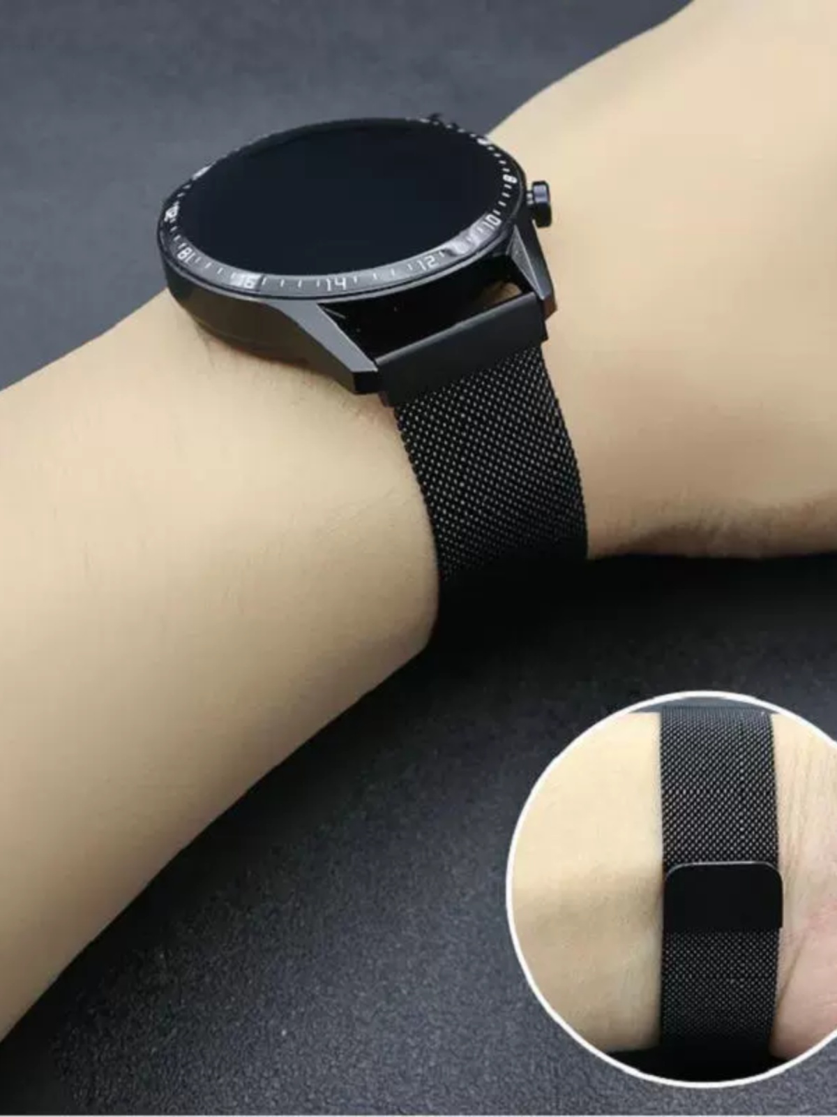 COMPATIBLE REALME WATCH2 3 T1 S PRO WATCH MILANIS MAGNETIC METAL BREATHABLE STRAP
