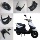 Подходит для мотоцикла Yamaha Fuxi shell страна два страна три поколения Qiaoge 100 виниловая полипропиленовая краска в комплекте mini 2