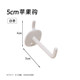 Accessories hook hole board bookshelves for bookshelf storage desk round hole hanging board without hole drilling hook