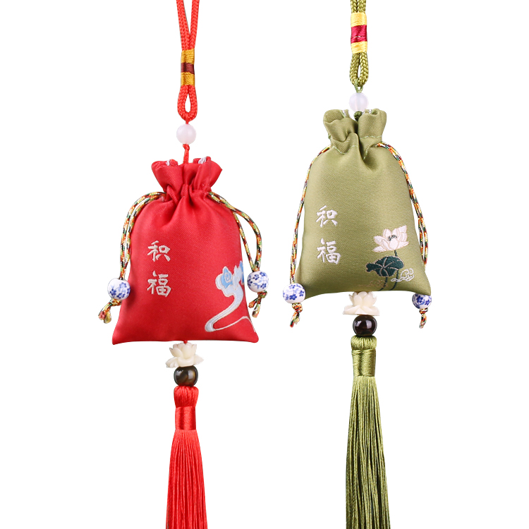 DRAGON BOAT FESTIVAL JIFU SACHET SACHET ANCIENT STYLE WORMWOOD REPELLENT PURSE BAG EMPTY BAG DIY MATERIAL BAG PENDANT CARRY