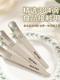 Cooking woman's diary 304 stainless steel dessert spoon yogurt oatmeal spoon long handle ice cream ice cream scraper coffee spoon