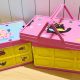 Dopamine camping storage box trunk sorting box storage box picnic box foldable outdoor storage box