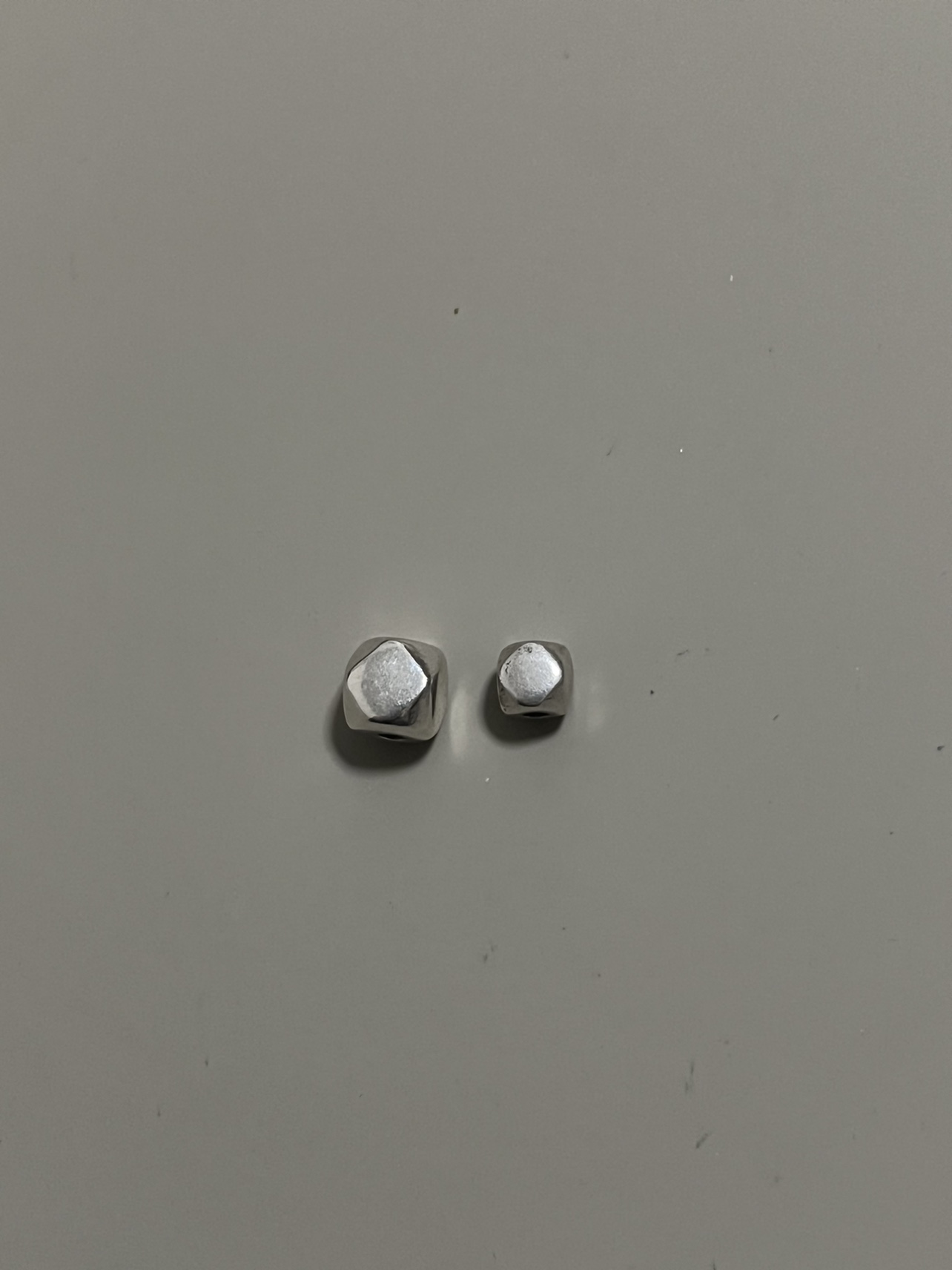 TANG BALENG S925 솔리드 스루 홀 소형 5.5MM 대형 7.4MM 허리 비즈 비드 제자 비드 비드 프레스 핸드 솔리드