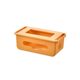 Under-table tissue box for household living room hidden board storage box without punching computer desk bottom sticker tissue box