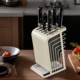 304 stainless steel kitchen knife stand storage rack countertop multi-function tool storage 2025 new kitchen knife placement seat