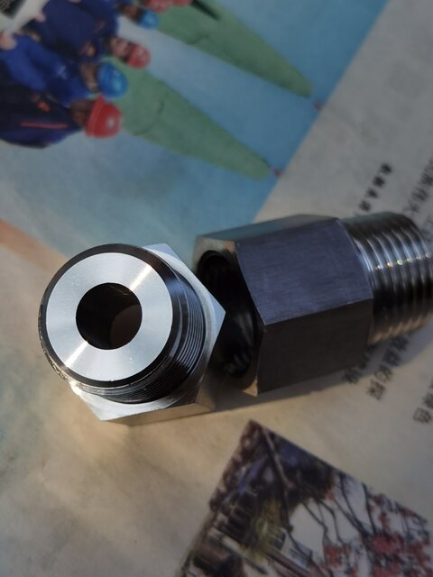 316L stainless steel inner and outer wire conversion joint pressure gauge diameter core replenishment M20*1.5 to G1/234 points RNPT