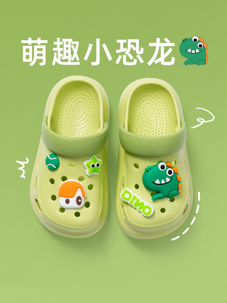 儿童拖鞋男童洞洞鞋宝宝夏季新款女童透气防滑轻便沙滩小男孩凉拖