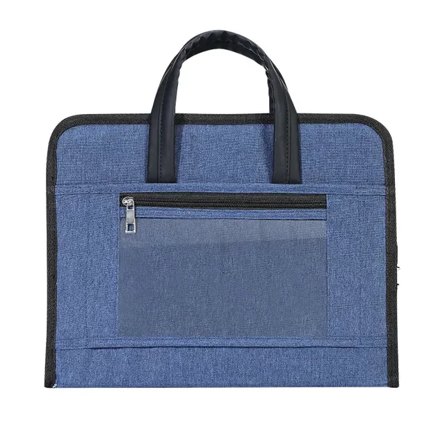 Office seal bag Business license storage bag Company information documents Official seal storage box with password lock carrying bag