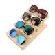 Solid wood glasses sunglasses display rack counter pine multi-layer sunglasses display table bracelet ring accessories placement rack