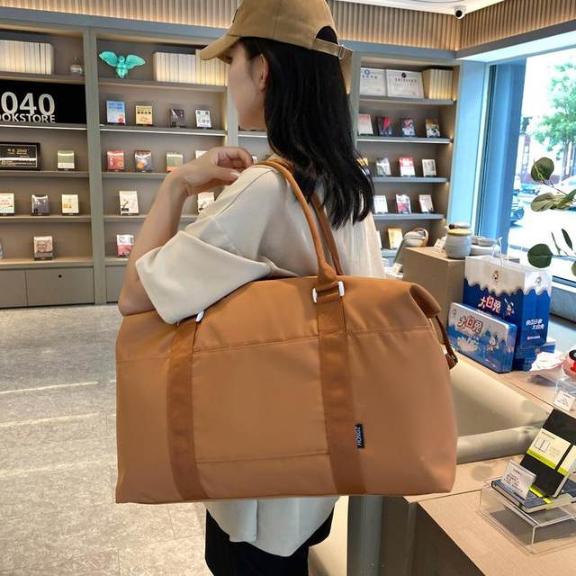 Large capacity travel bag for women's handheld dry wet separation gym bag delivery room waiting bag storage bag travel luggage bag