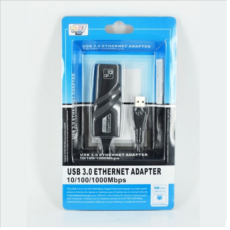 USB3.0 - 기가비트 드라이버가 필요 없는 네트워크 카드 제조업체 직접 판매 RJ45PC 태블릿 범용 케이블 외부 네트워크 케이블 변환기
