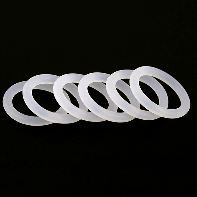 5mm wire diameter O-type sealing ring high temperature resistant waterproof silicone ring non-toxic leakage-proof silicone pad outer diameter 16-200mm
