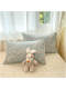 Pastoral style pure cotton four-piece set cotton small fresh flower sheet plant quilt cover bed cover three-piece set