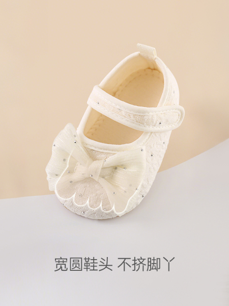 汤尼倍儿婴儿鞋子防滑地板鞋春秋女宝宝透气软底防掉跟公主学步鞋 — 5