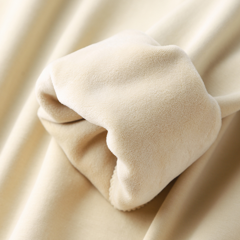 DELICATE AND SKIN-FRIENDLY  SILVER FOX VELVET  600G HEAVY SILVER FOX VELVET ROUND NECK UNDERSHIRT LOOSE AND VERSATILE SWEATSHIRT FOR MEN AND WOMEN