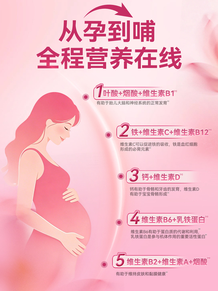原始黄金孕妇驼奶粉叶酸DHA孕期备孕配方营养高钙高铁官方旗舰店 — 4