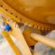 JZC350/400/450/500 ring gear cement concrete mixer climbing bucket full-climbing roller type automatic lifting bucket