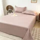 2024 new 133*66 solid color series Simple life Full-cotton pure cotton single sheet