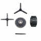 Feed pellet machine grinding wheel pressing wheel grinding machine wheel assembly granulator pressing wheel shaft granulator accessories
